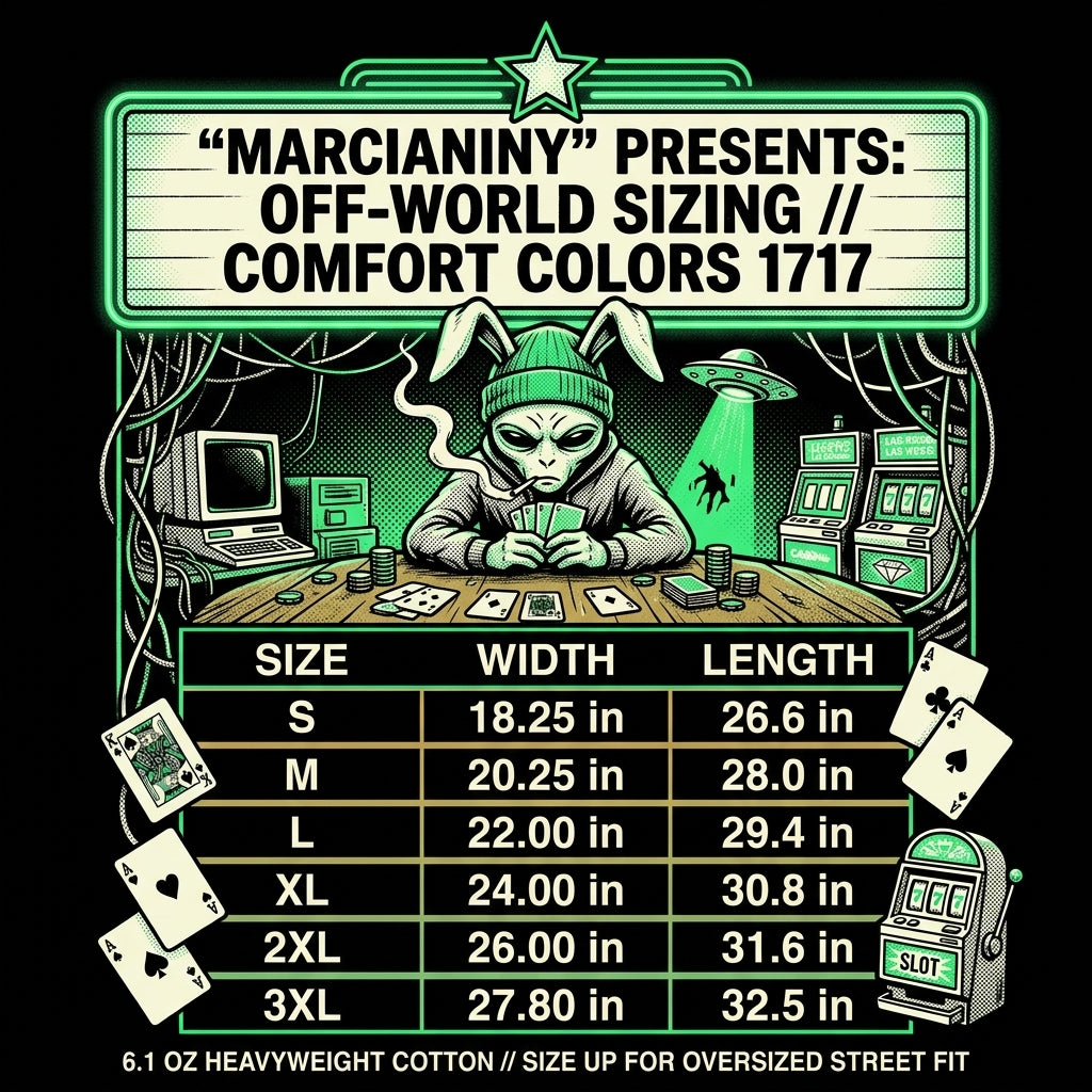 MARCIANINY Core MOSS Alien T-Shirt