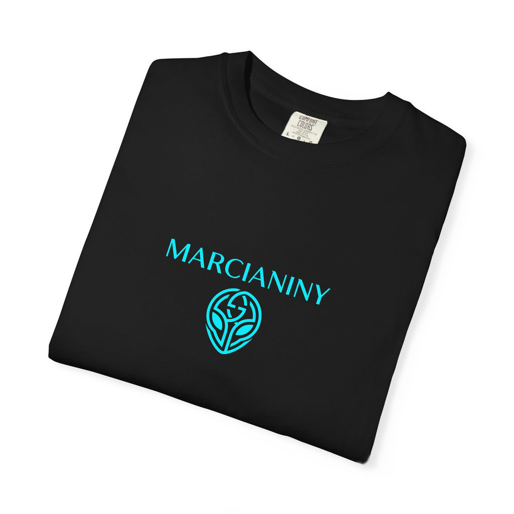 MARCIANINY Core CYAN Alien T-Shirt