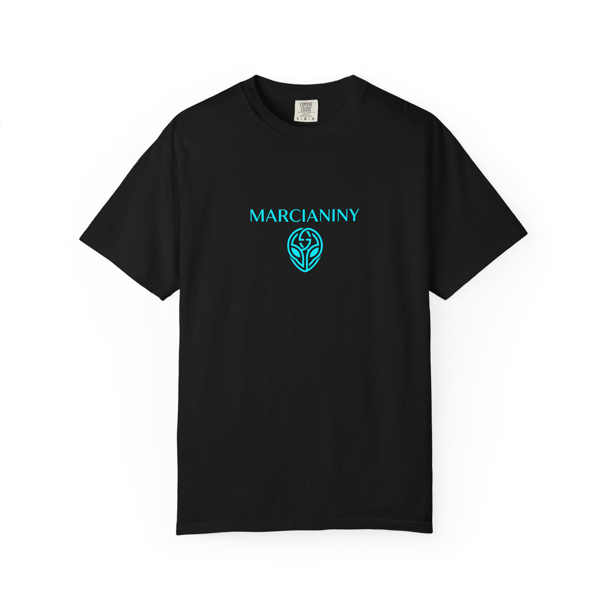 MARCIANINY Core CYAN Alien T-Shirt